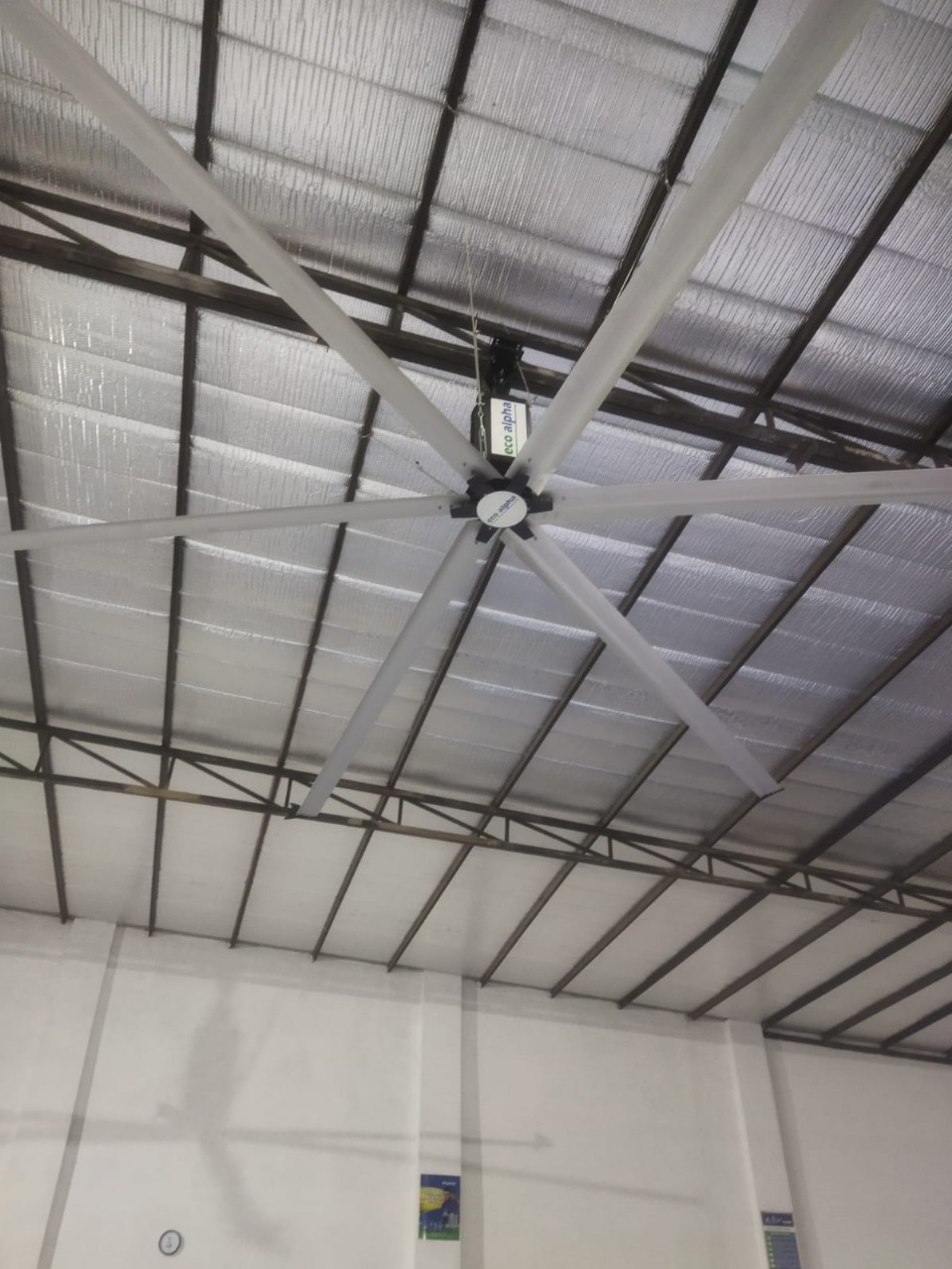HVLS Fan Installation
